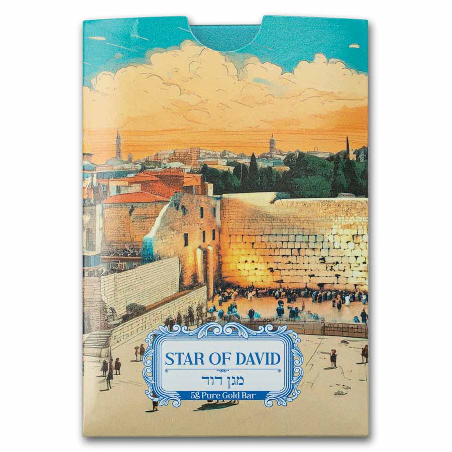 2025 5 gram Gold Bar - PAMP Suisse Star of David | eBay